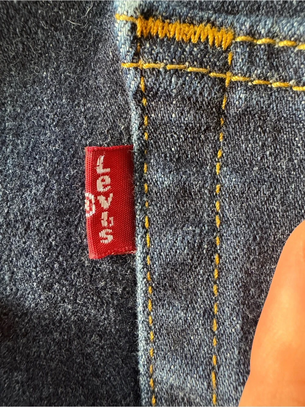 Levi’s 511 Jeans Men's 36X32 Blue Denim Straight Leg Waistband 5-Pocket Design